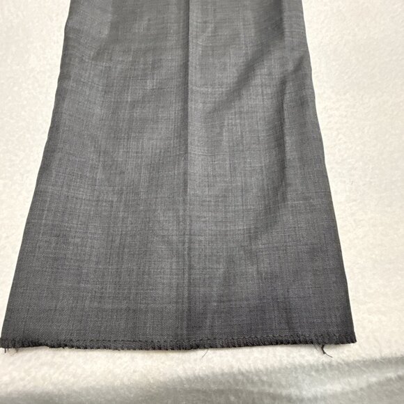 Peter Millar 100% Wool Dress Pants SB Flynn 50R 44W Flat Front Gray NWT $845.00 - Picture 7 of 8